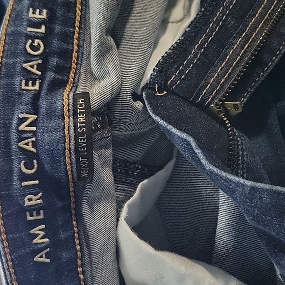 American Eagle Super Hi Rise Jegging Sz 2 - Picture 5 of 11